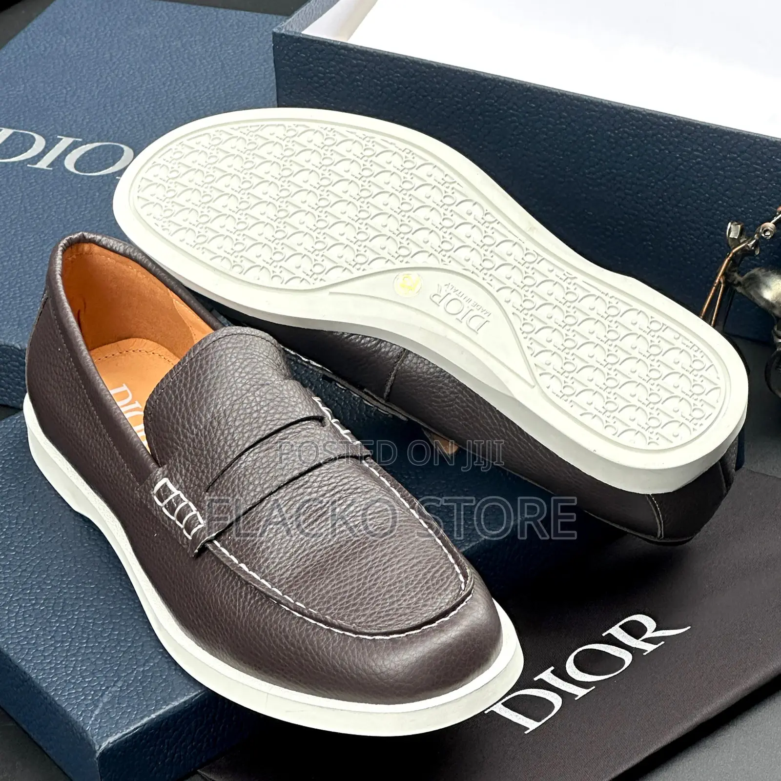 Original Christian Dior Casual Leather Sneakers