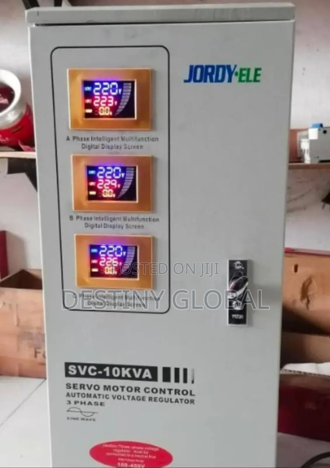 Industrial Stabilizer 10 Kva 3 Phase