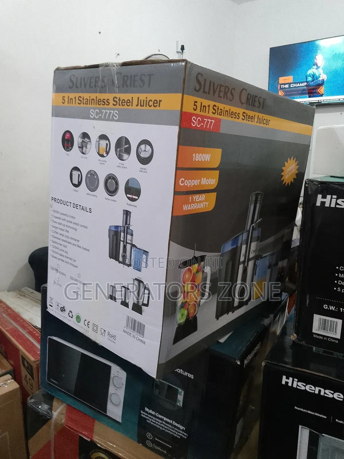 Silver Crest Power Juicer – Fresh Juice Made Easy