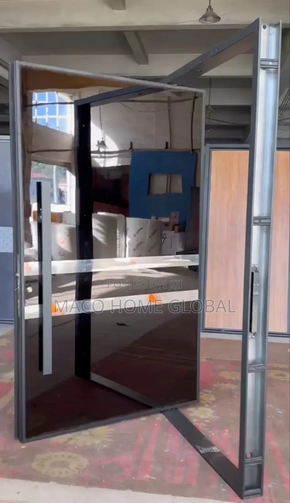 High Quality 5ft by 9ft Pivot Security Door
