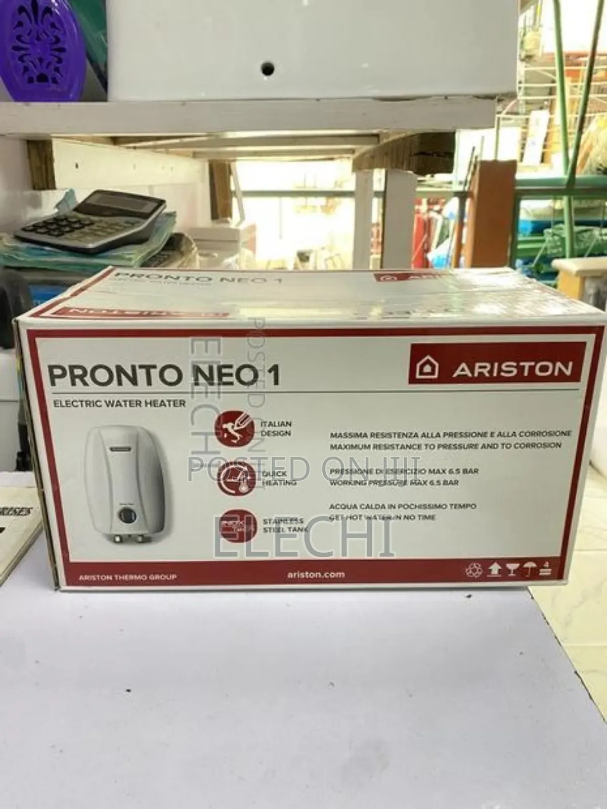 Instant Water Heater Tankless (Ariston)