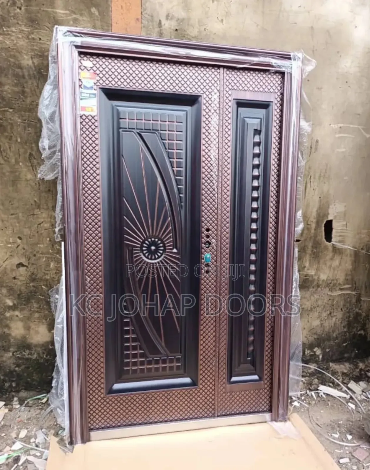 Italian Copper Cast Door for Entrance