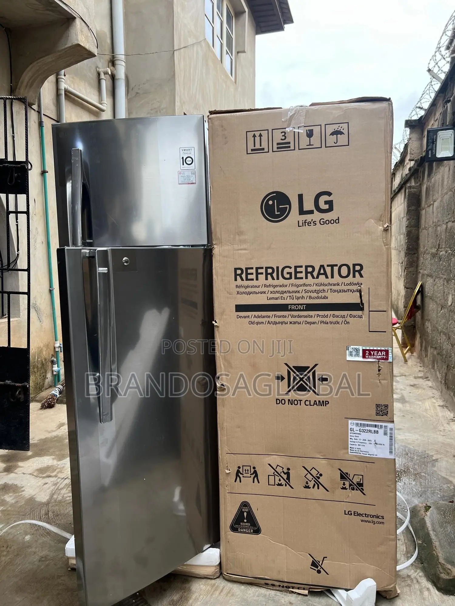 Original Lg 308l Double Door – New Model