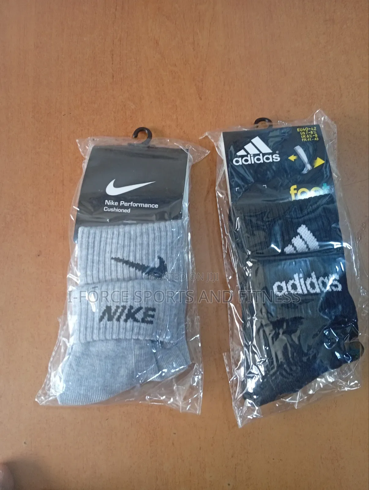 Nike and Adidas Sports Socks