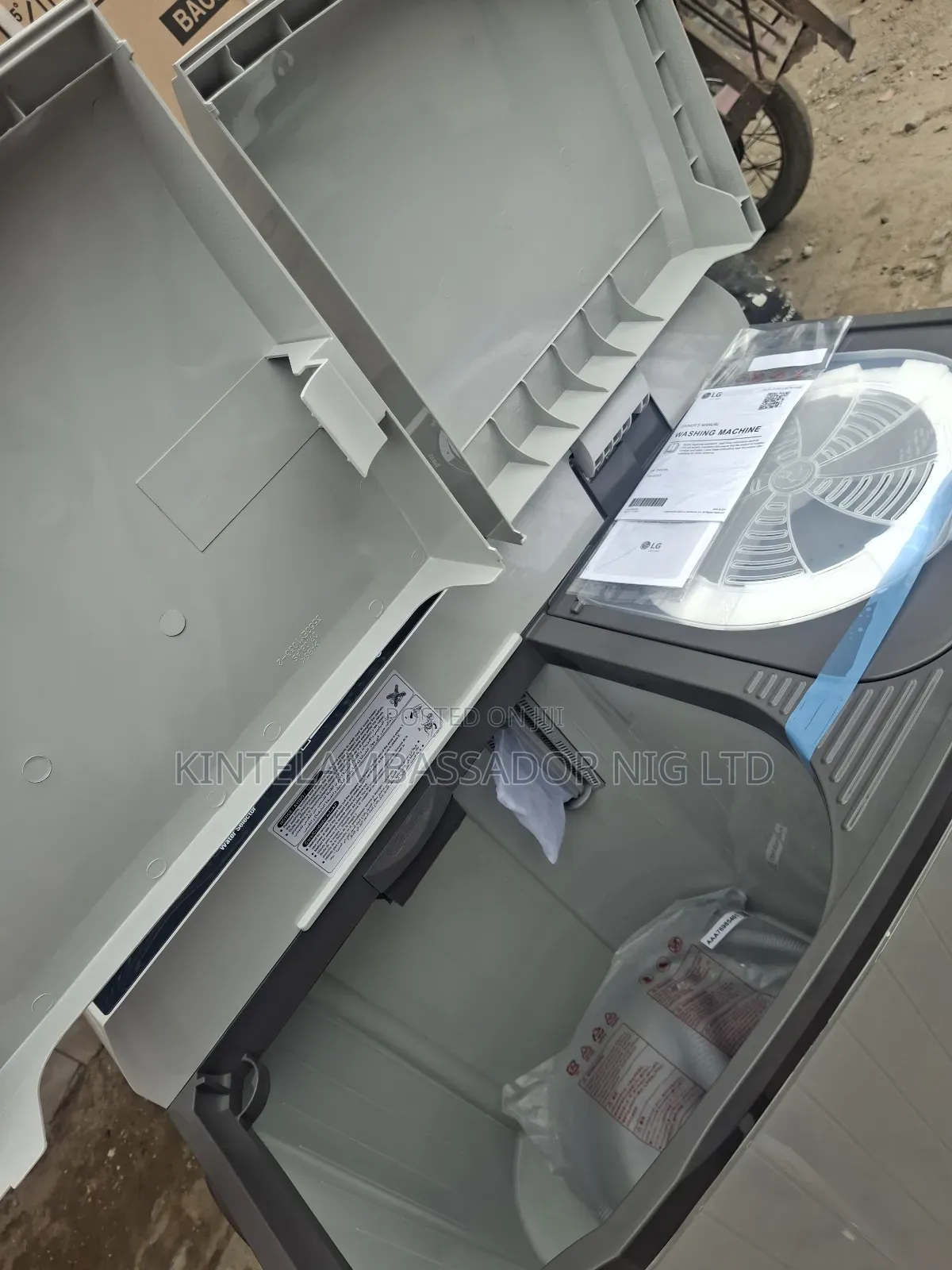 Lg 9kg Top Loader Twin Tub Washing Machine
