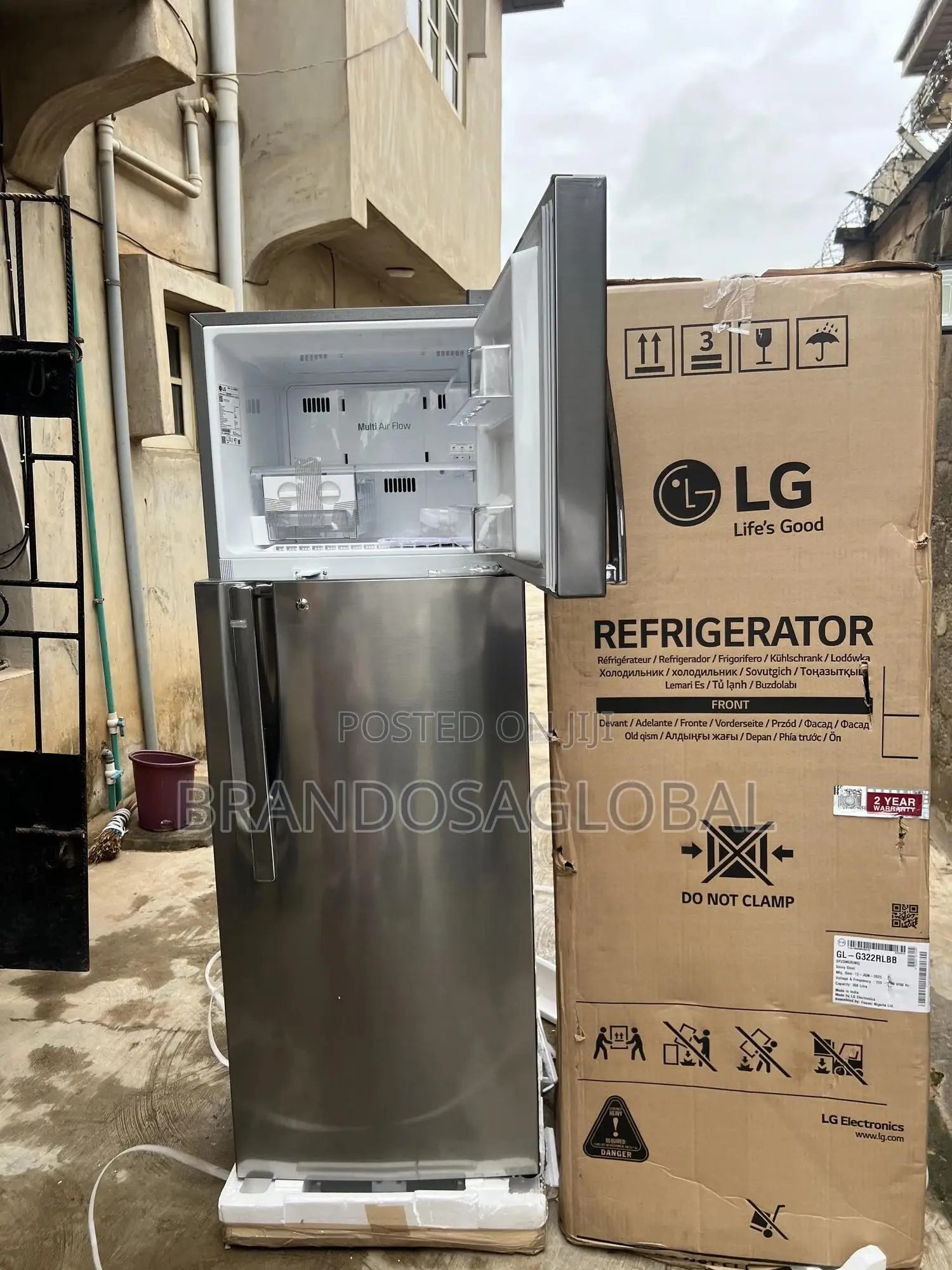 Lg Refrigerator – 308 Litres Inverter Quiet