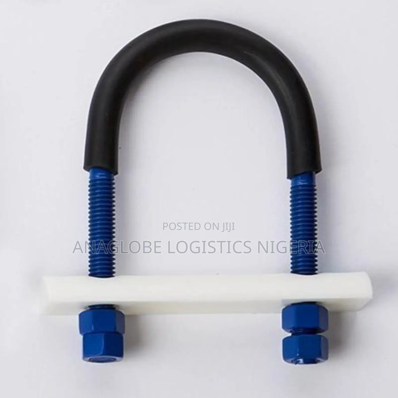 4"X12mm U-Bolt and Nuts Teflon Coated With I-Rod