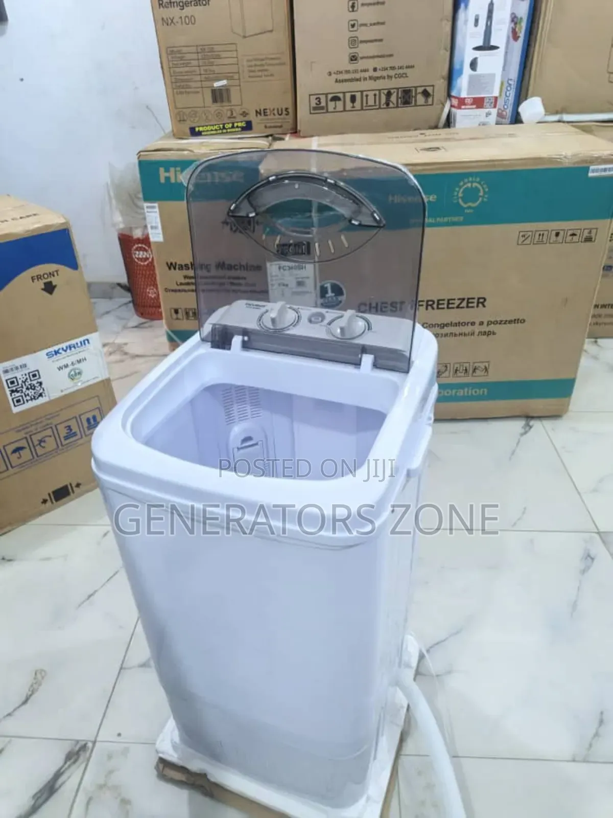 Skyrun 6kg Tub Washer – Compact Design, Big Performance