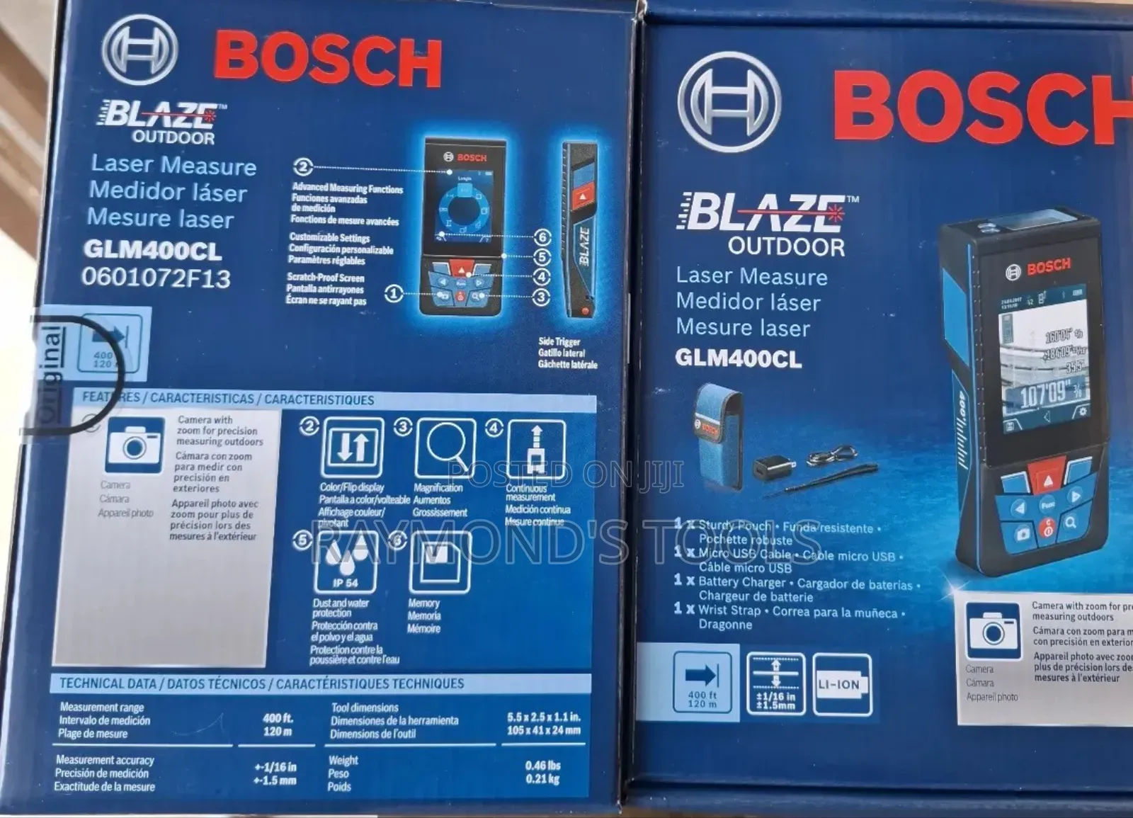 120 Meters Bosch Laser Tape for Outdoor GLM 400cl