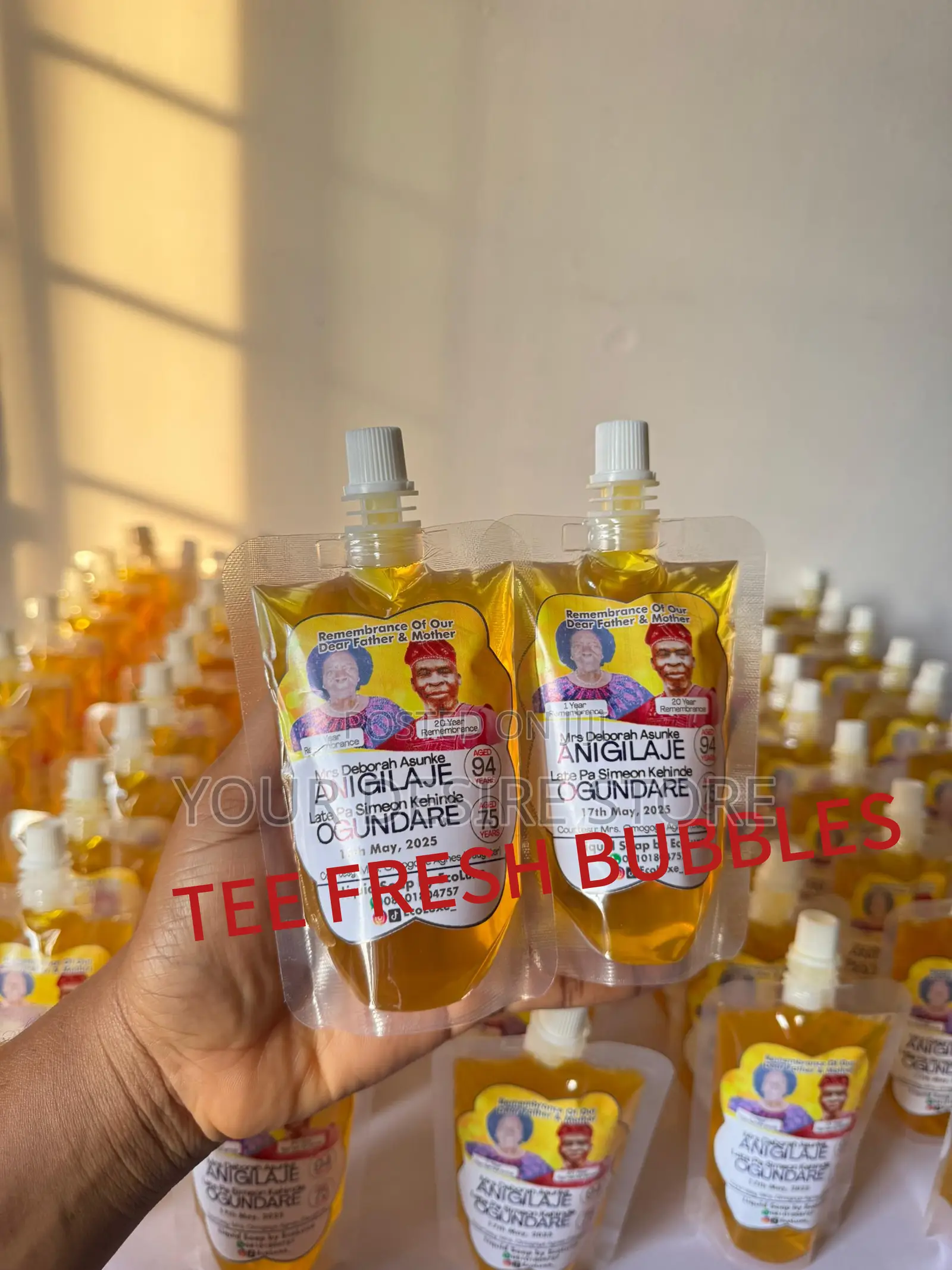 Liquid Soap Souvenir 100ml (50pcs)