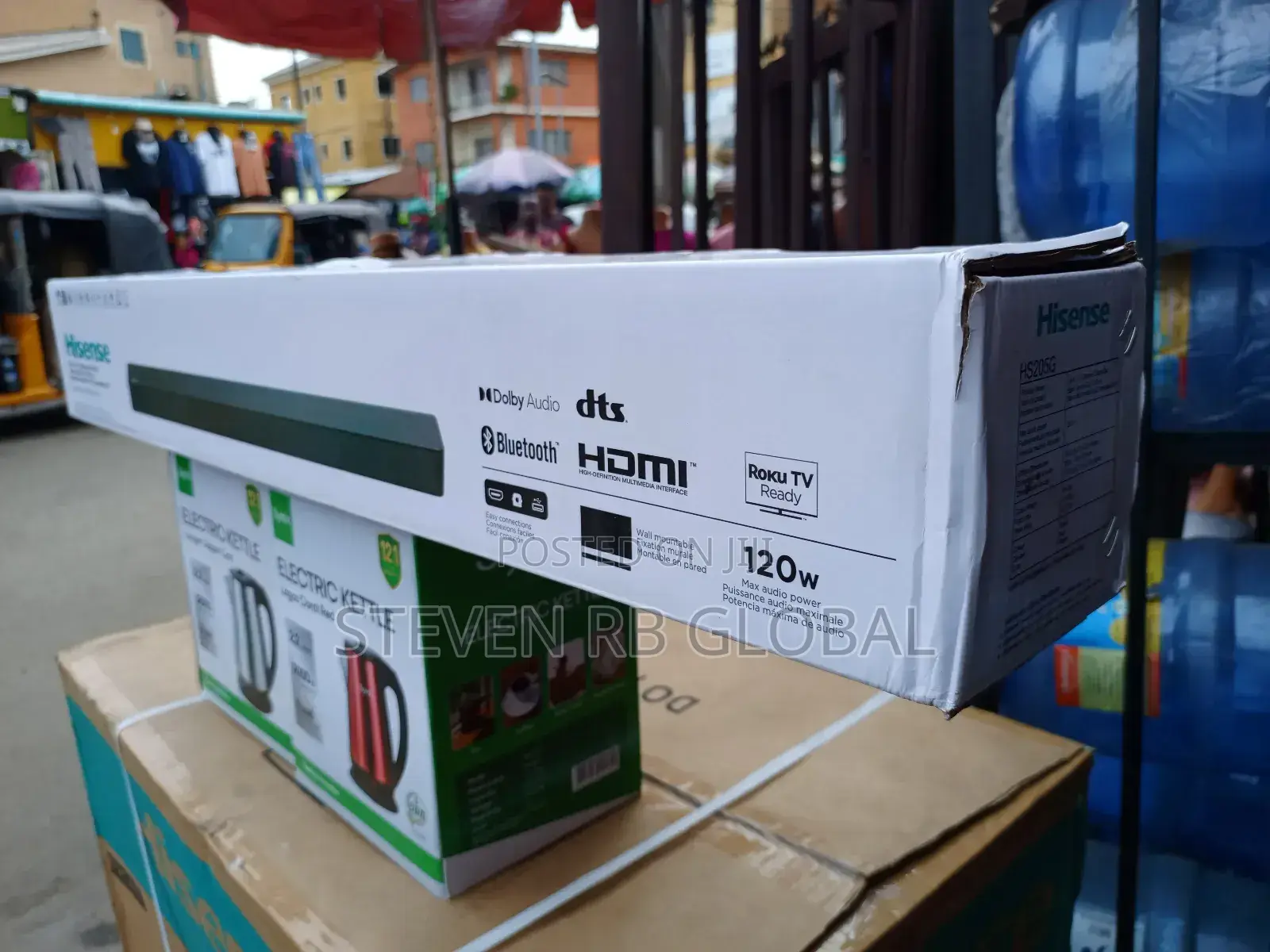 Hisense 120 Watts Bluetooth Sound Bar | Aud 205g