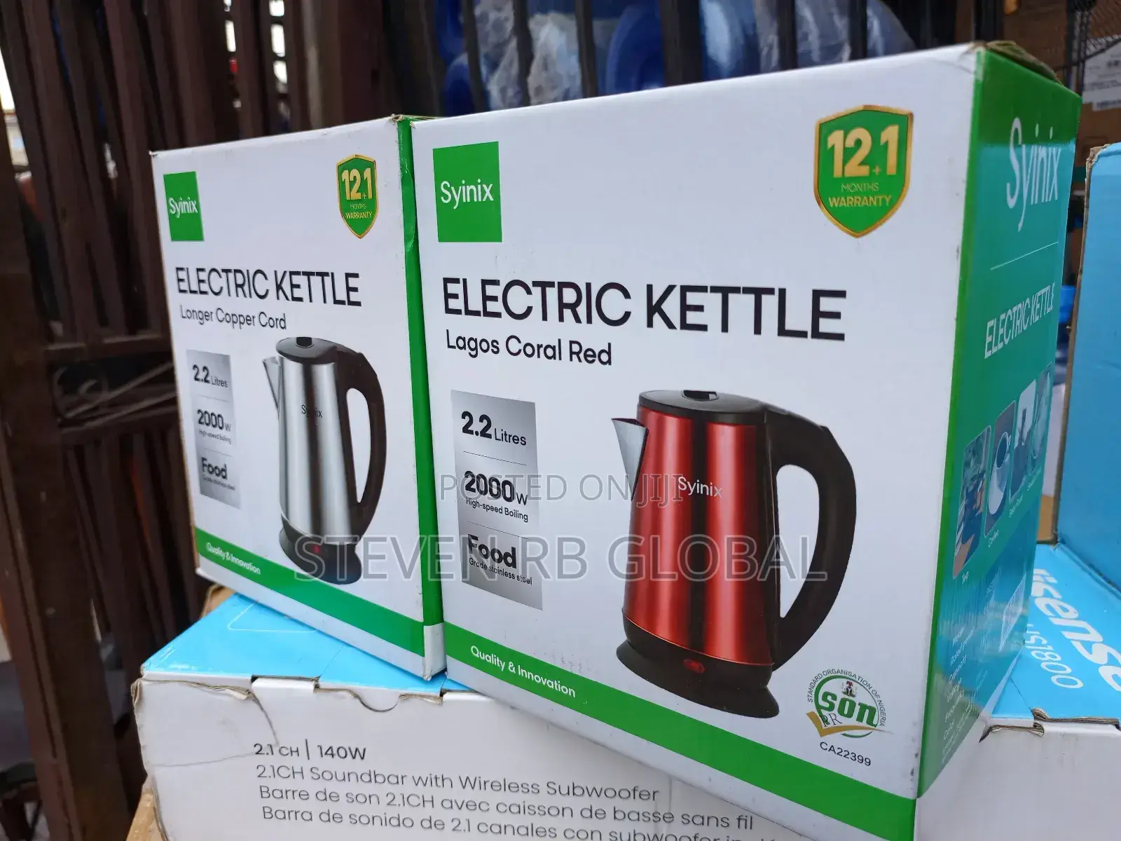 Syinix 2.2l Electric Kettle Ske22u1