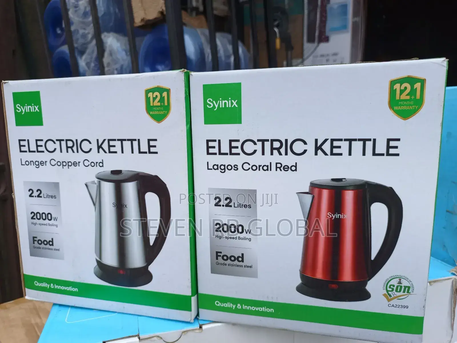Syinix 2.2l Electric Kettle Ske22u1