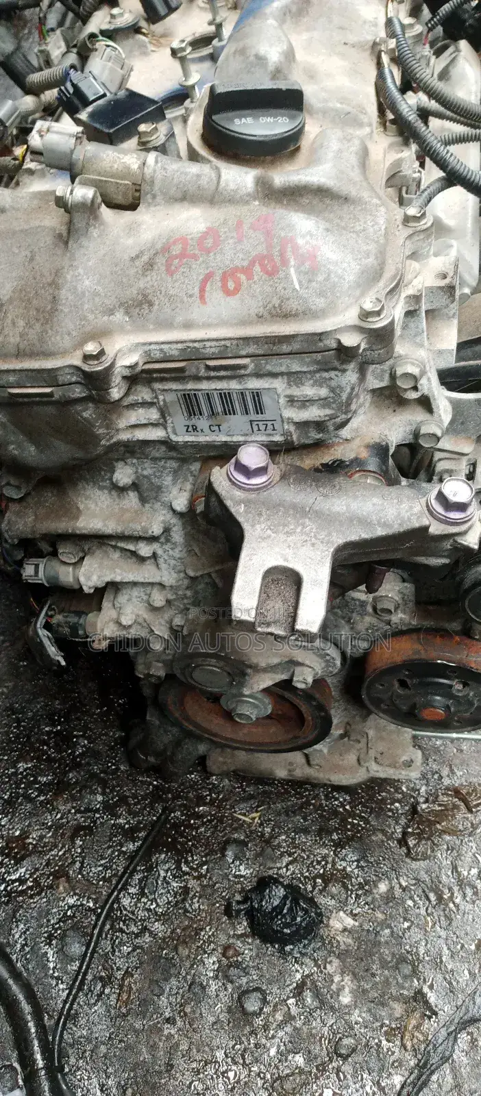 Toyota Corolla 2018-2022 ( Zr ) Engine