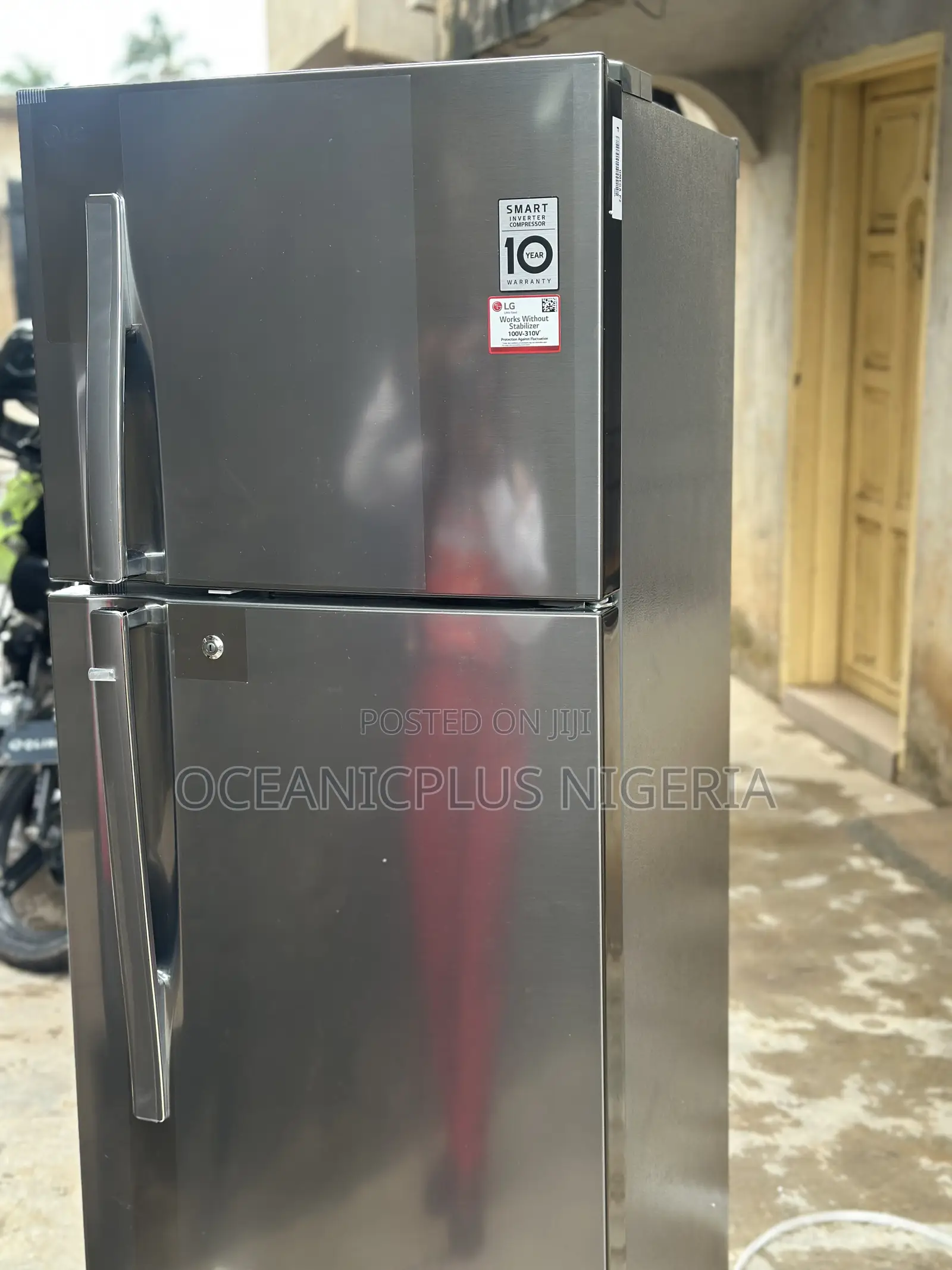 Lg 308l Iceline Twincool (Ref 322rlbn) Double Door Refrigerator