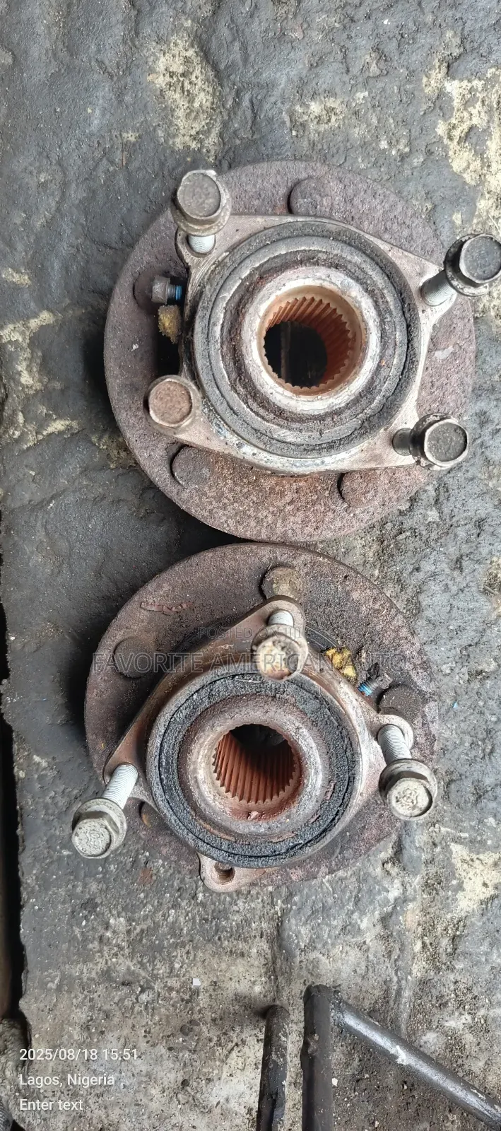 Front Hub Bearing Dodge Caravan 2013 Model