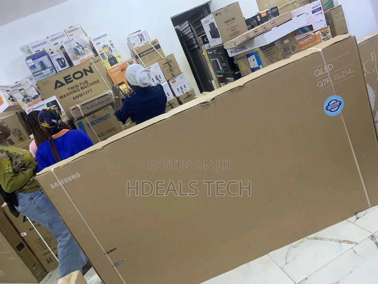 Samsung 85-Inch Tv With Smart Features – 2025 Mode