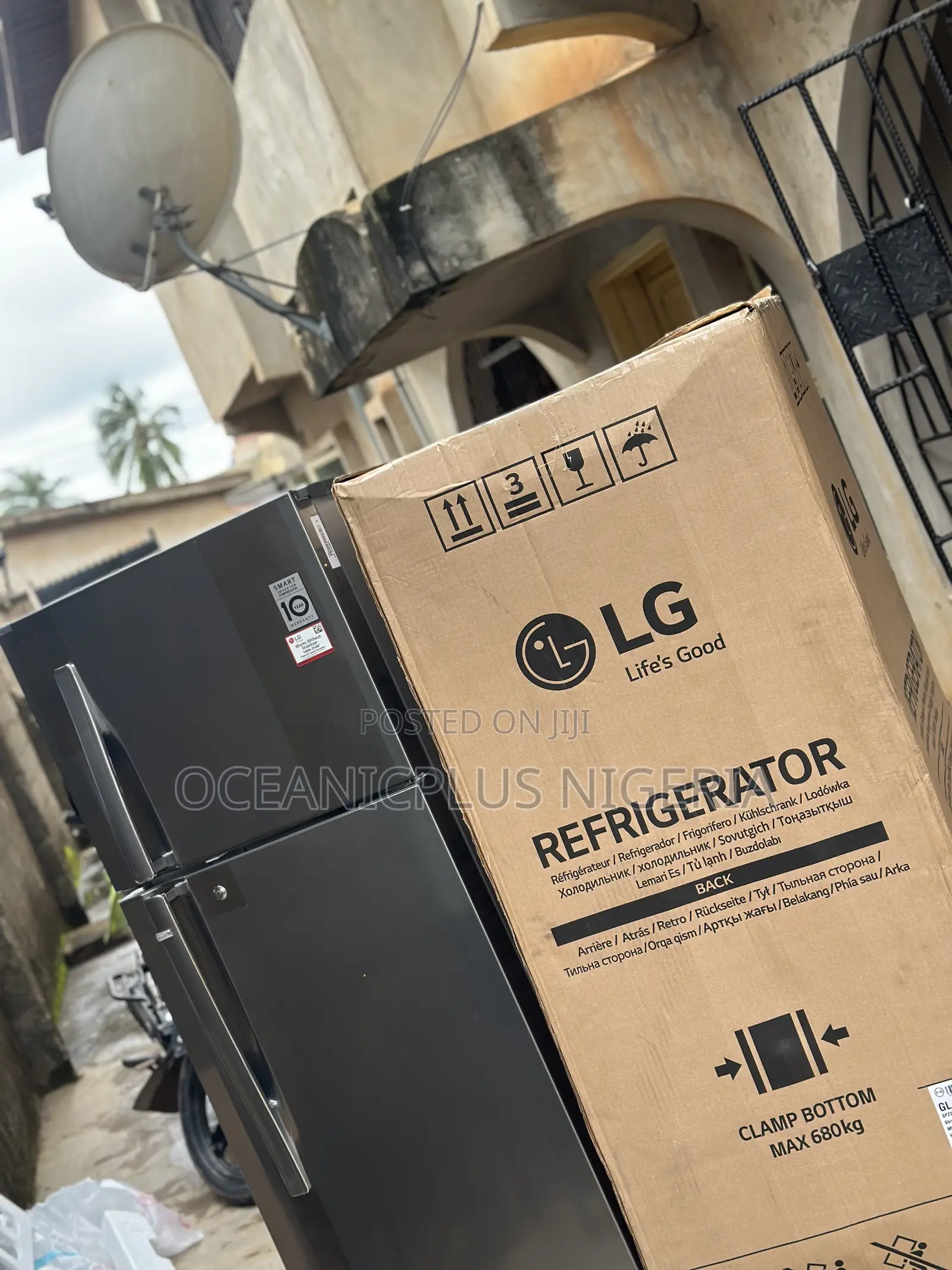 Top Pick Lg 308 L Non Frost Double Door Refrigerator (Ref 322rlbn)