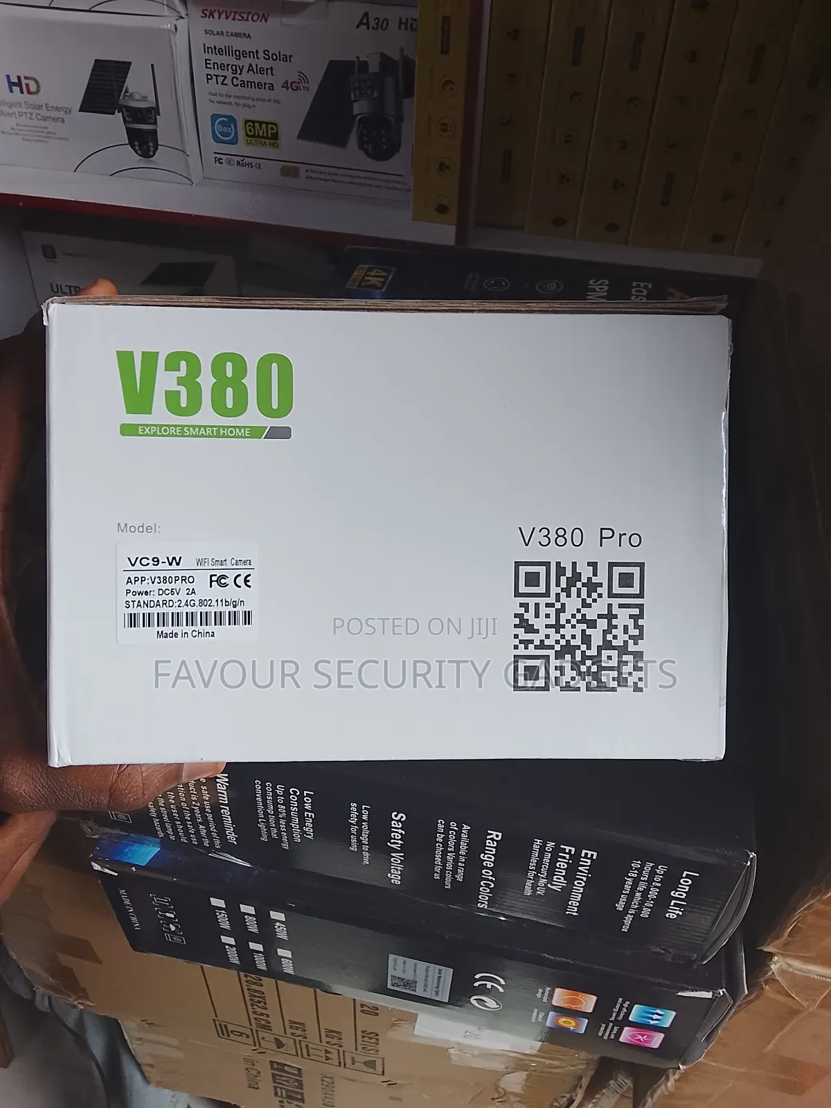 V380 PTZ Solar Camera