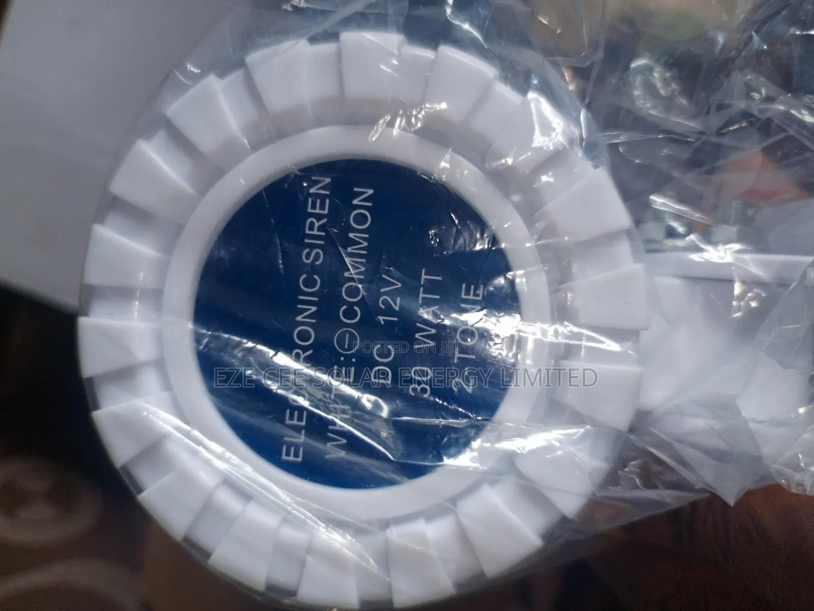 12v White Siren Horn
