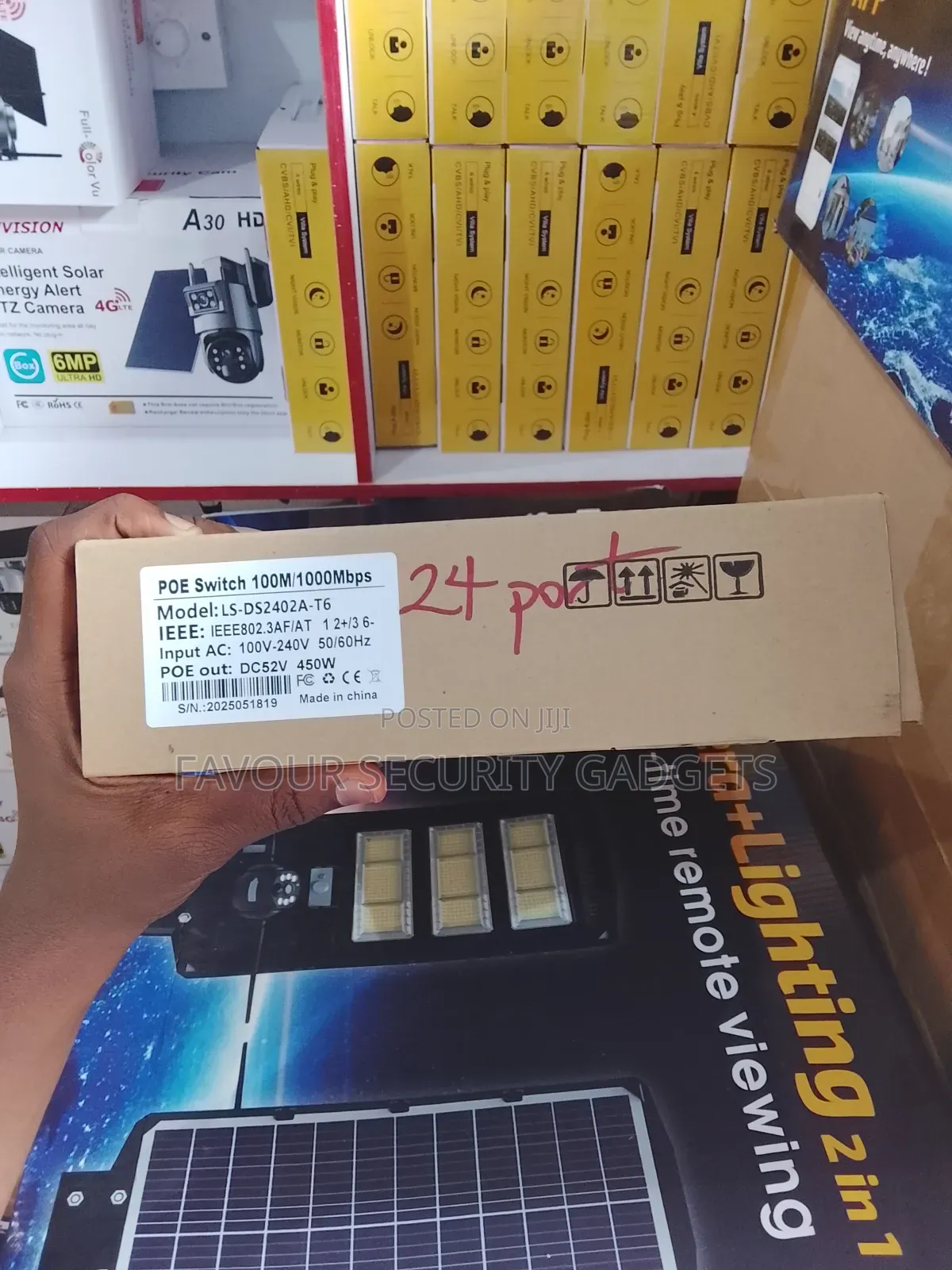 24 Port Poe Switch