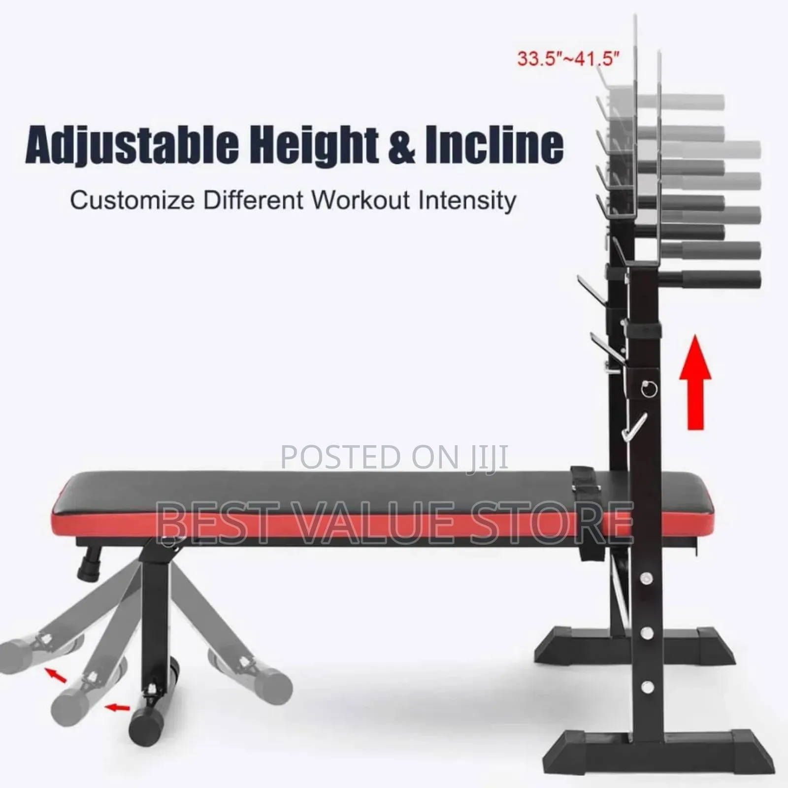 Foldable Weight Bench Solid