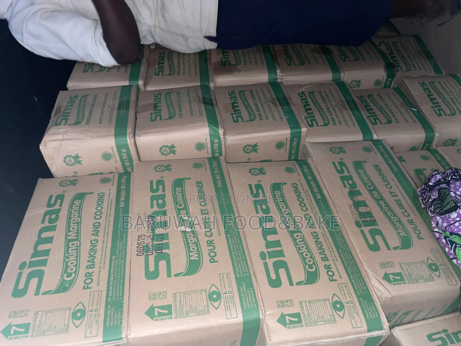 Simas 250g Satchet Butter
