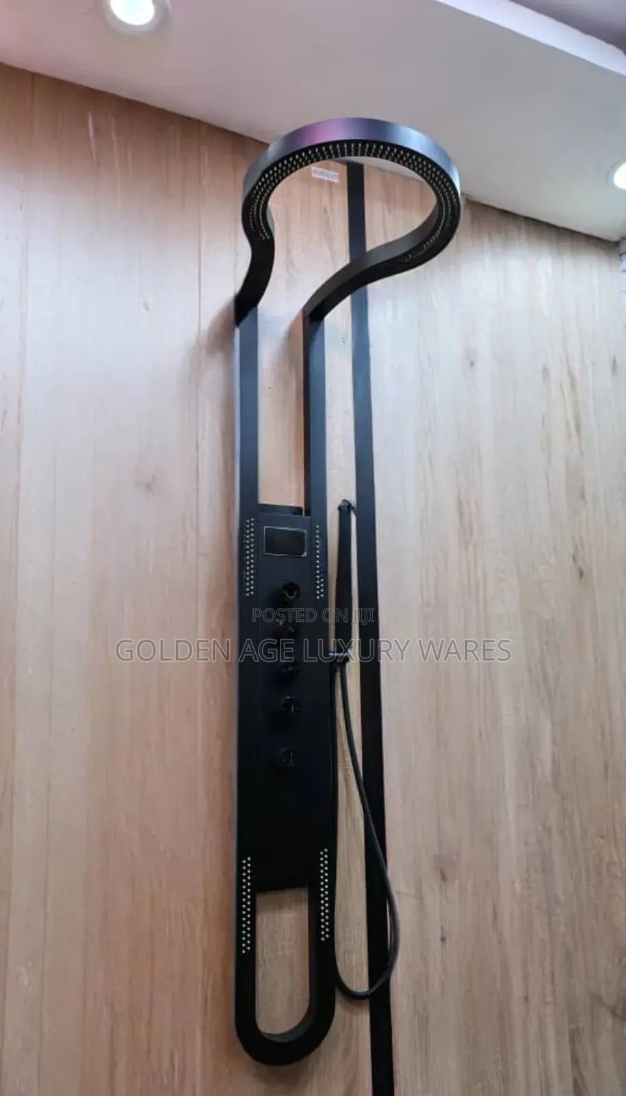 Digital Canopy Shower With Temperature Display