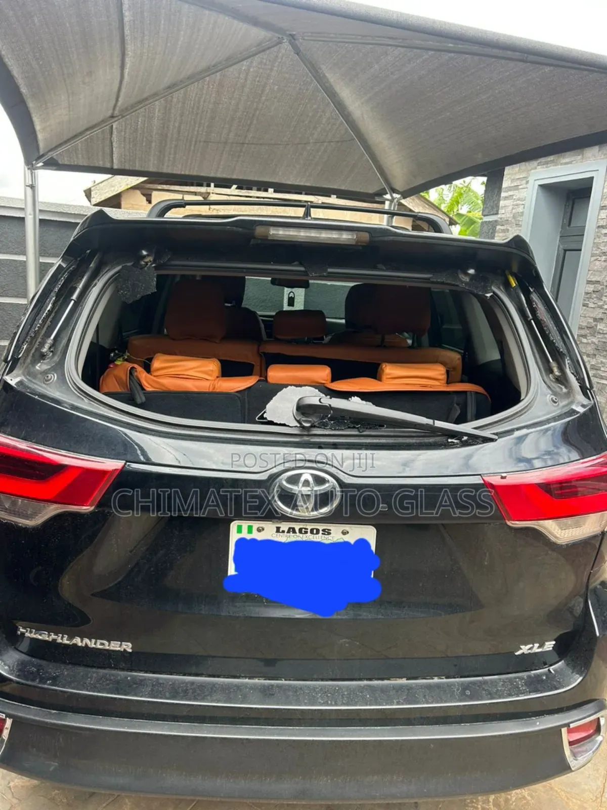Toyota Highlander 2017 Back Glass Available