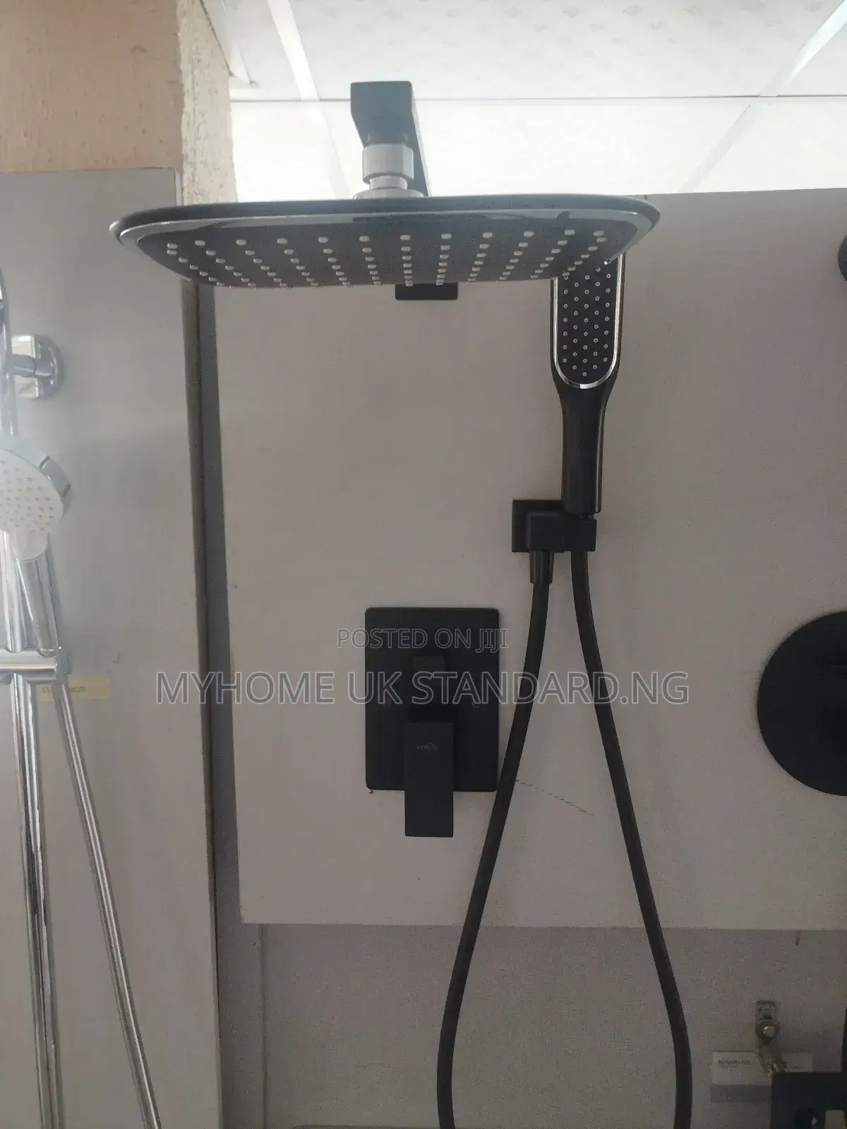Pure England Condit Shower Set Black