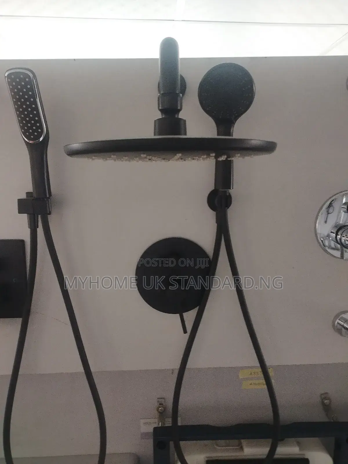 Pure England Condit Shower Set Black