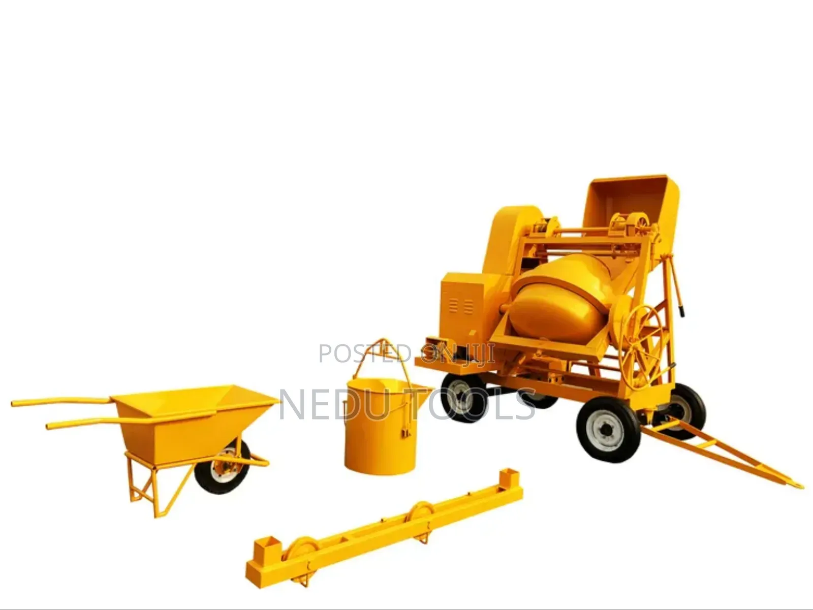 Selfload Concrete Mixer With Lifter