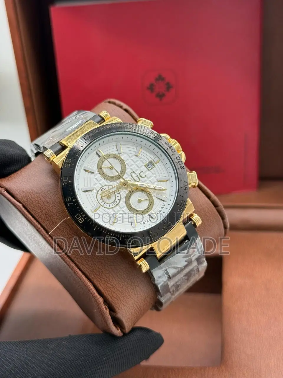 Gc Chronograph Chain Watch for Men