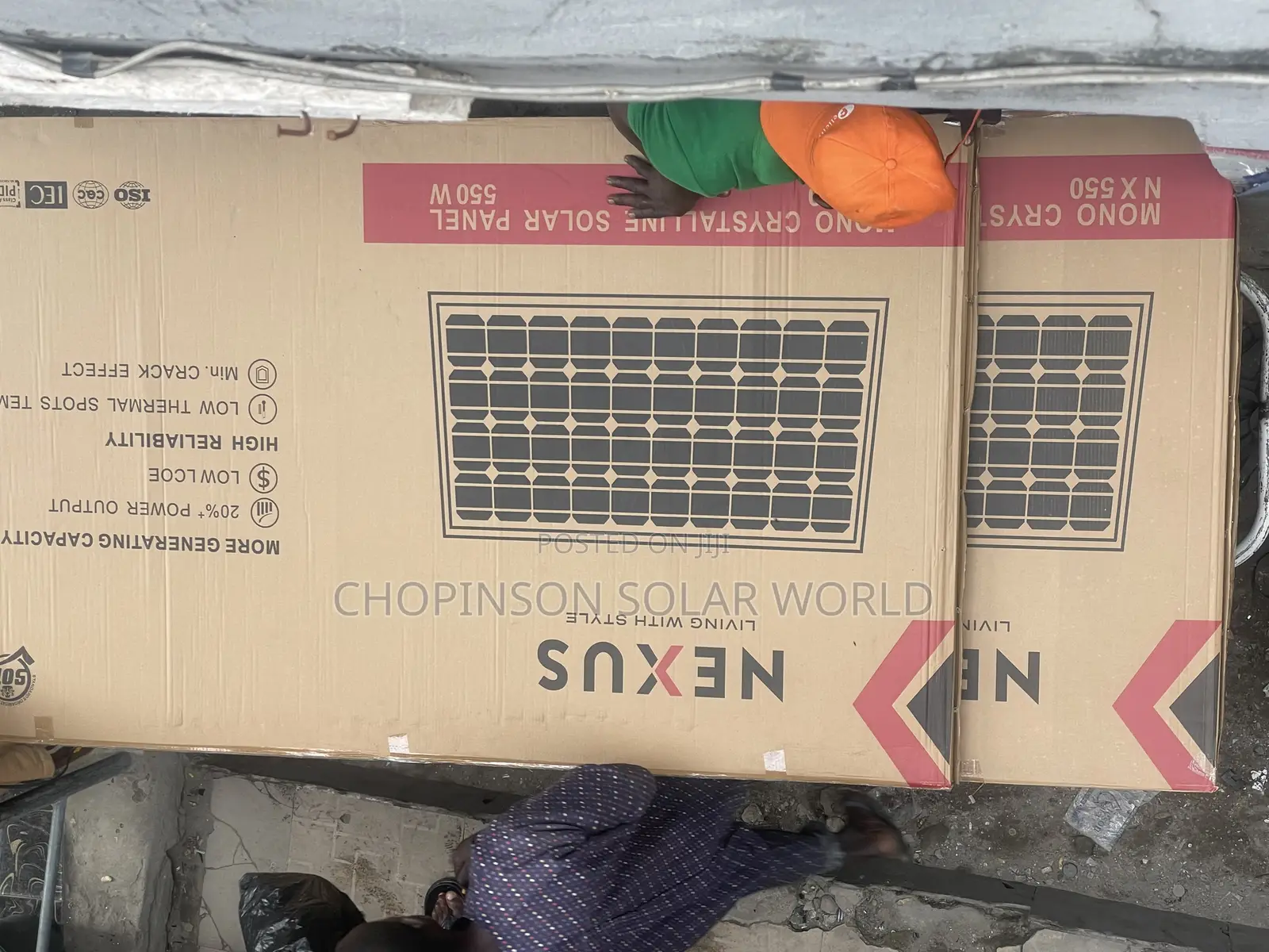 Solar Energy Nexus Panels 550watt 144 Cell
