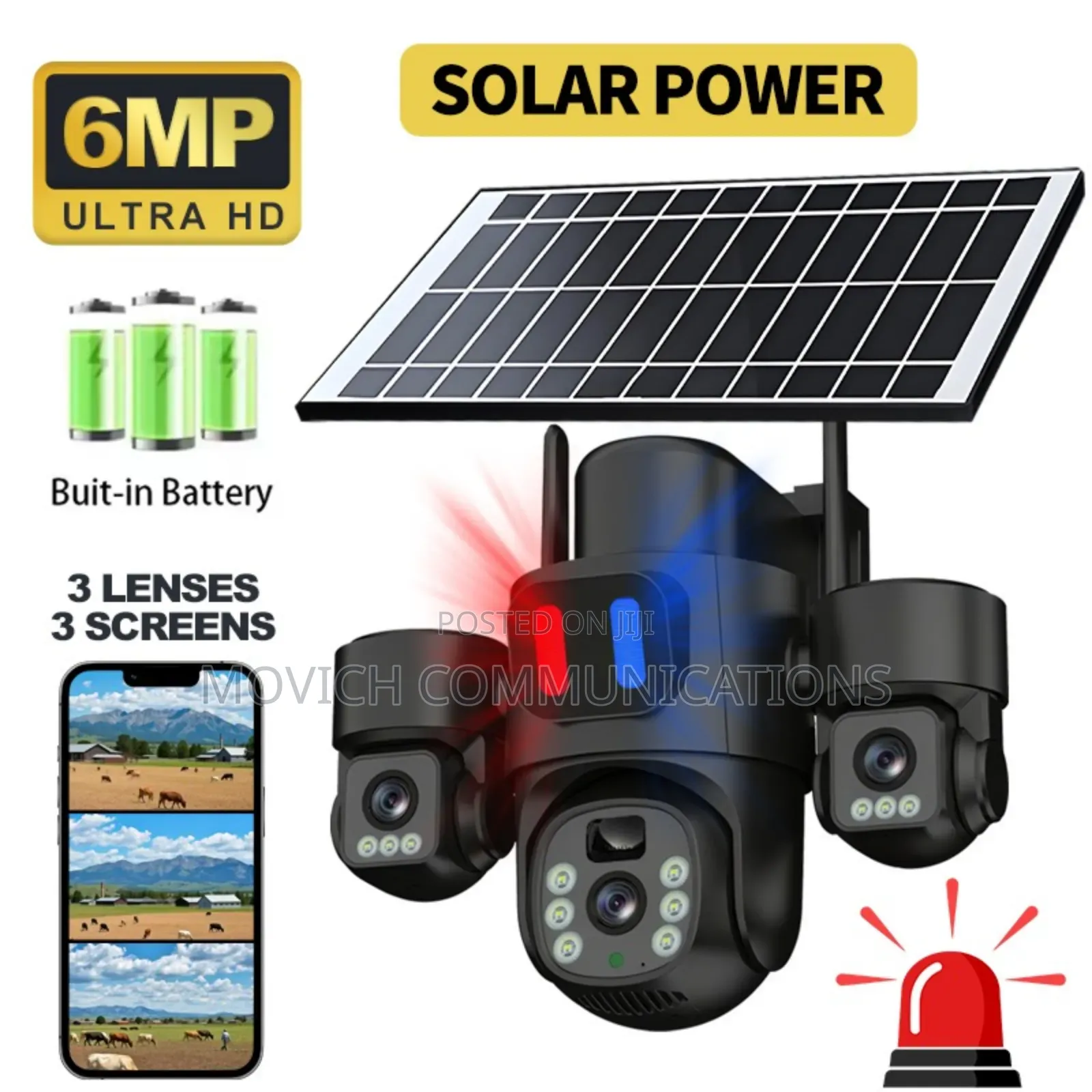 Hd Outdoor and Solar Camera