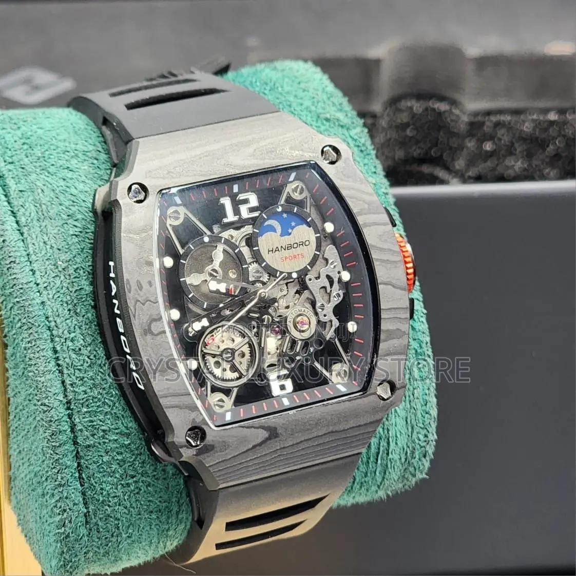 Hanboro Quality Luxury Men Chronograph Wristwatch