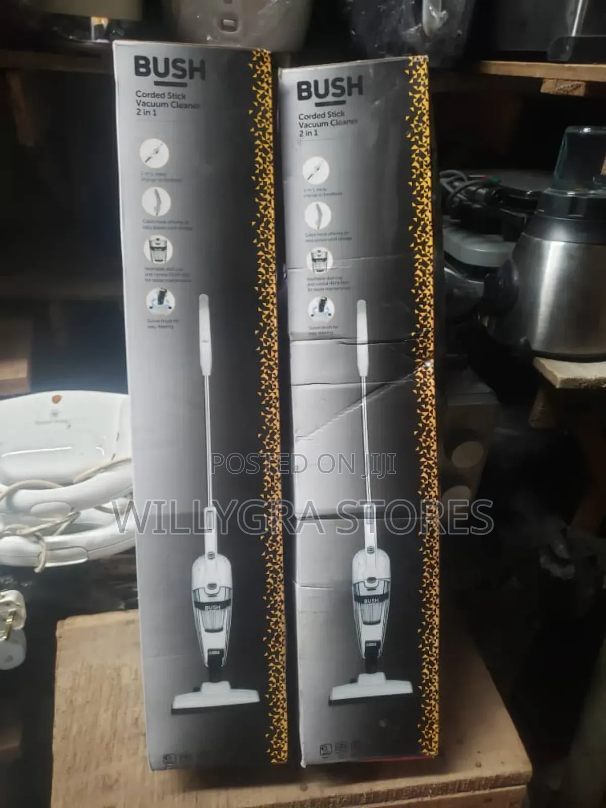 Bush 2 In 1 Corded Stick Vacuum Cleaner