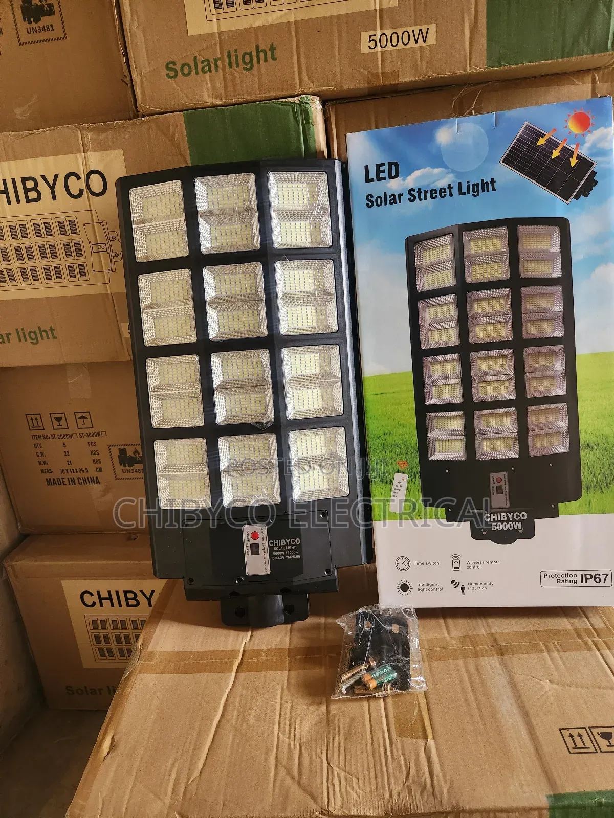 5000w 24eyes Solar Street Light