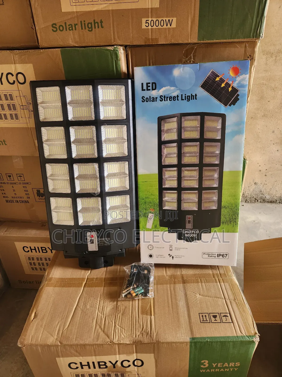 5000w 24eyes Solar Street Light