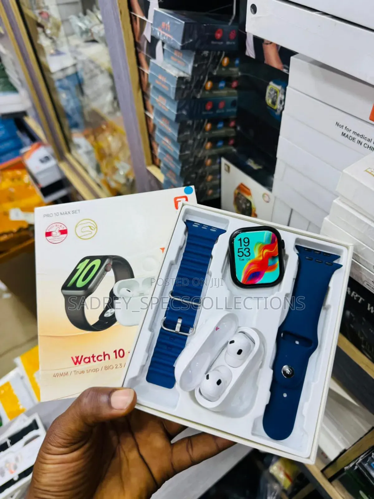 T55 Smartwatch Series 10 Can Connect iPhone and Android