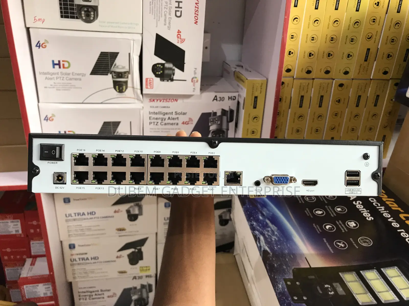 16ch NVR Machine.