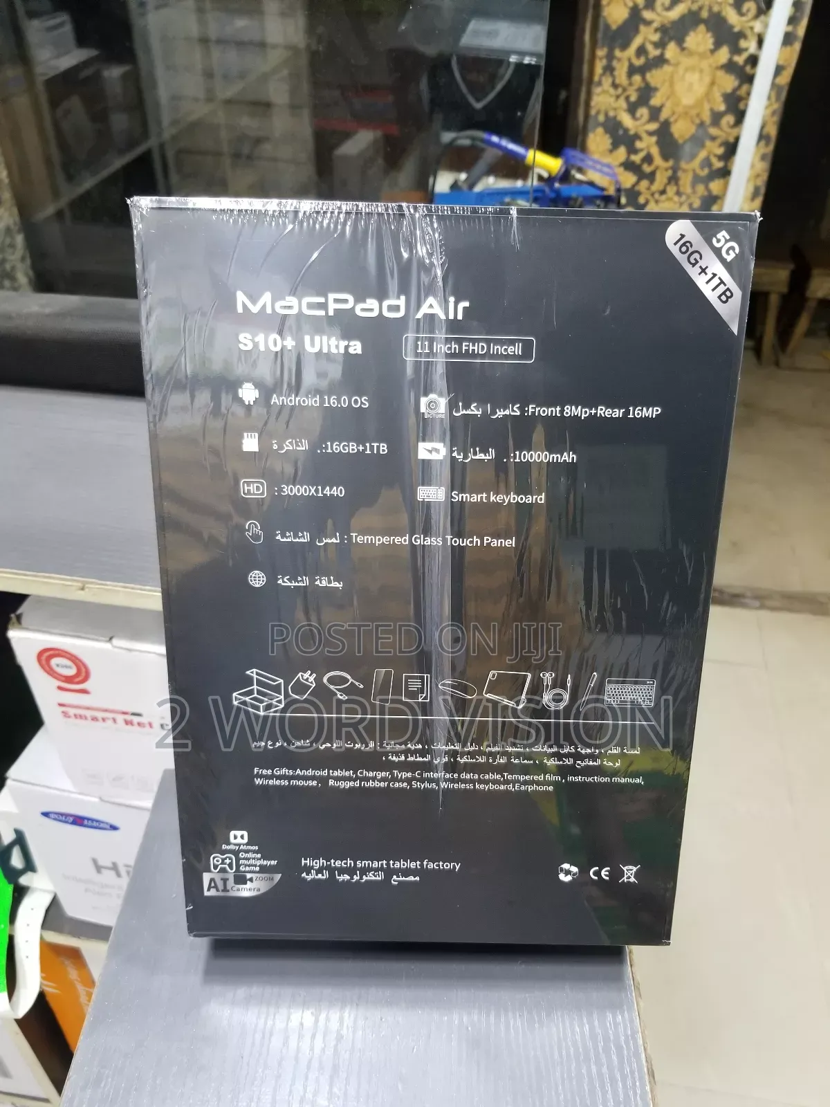 New MacPad Air S10 Plus Ultra 1 TB Gray