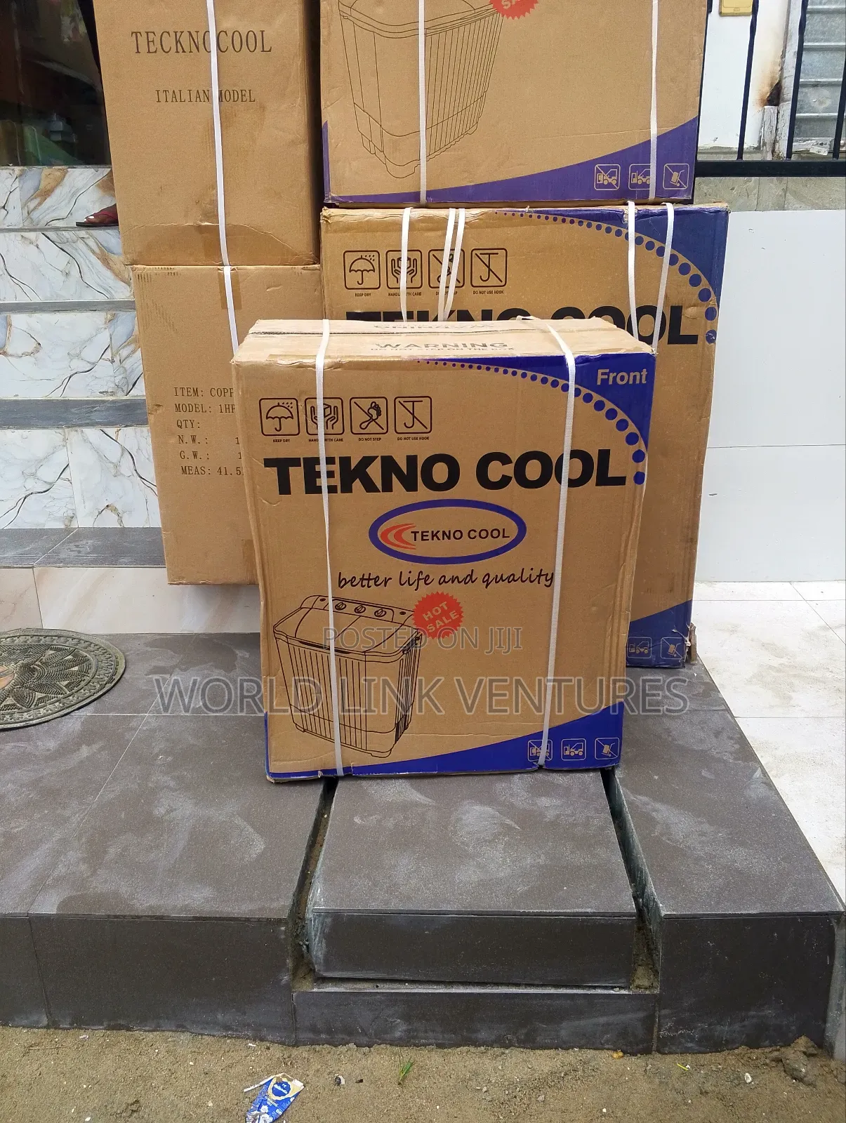 Tekno Cool Twins Tub Washing Machine 5.5 Kg