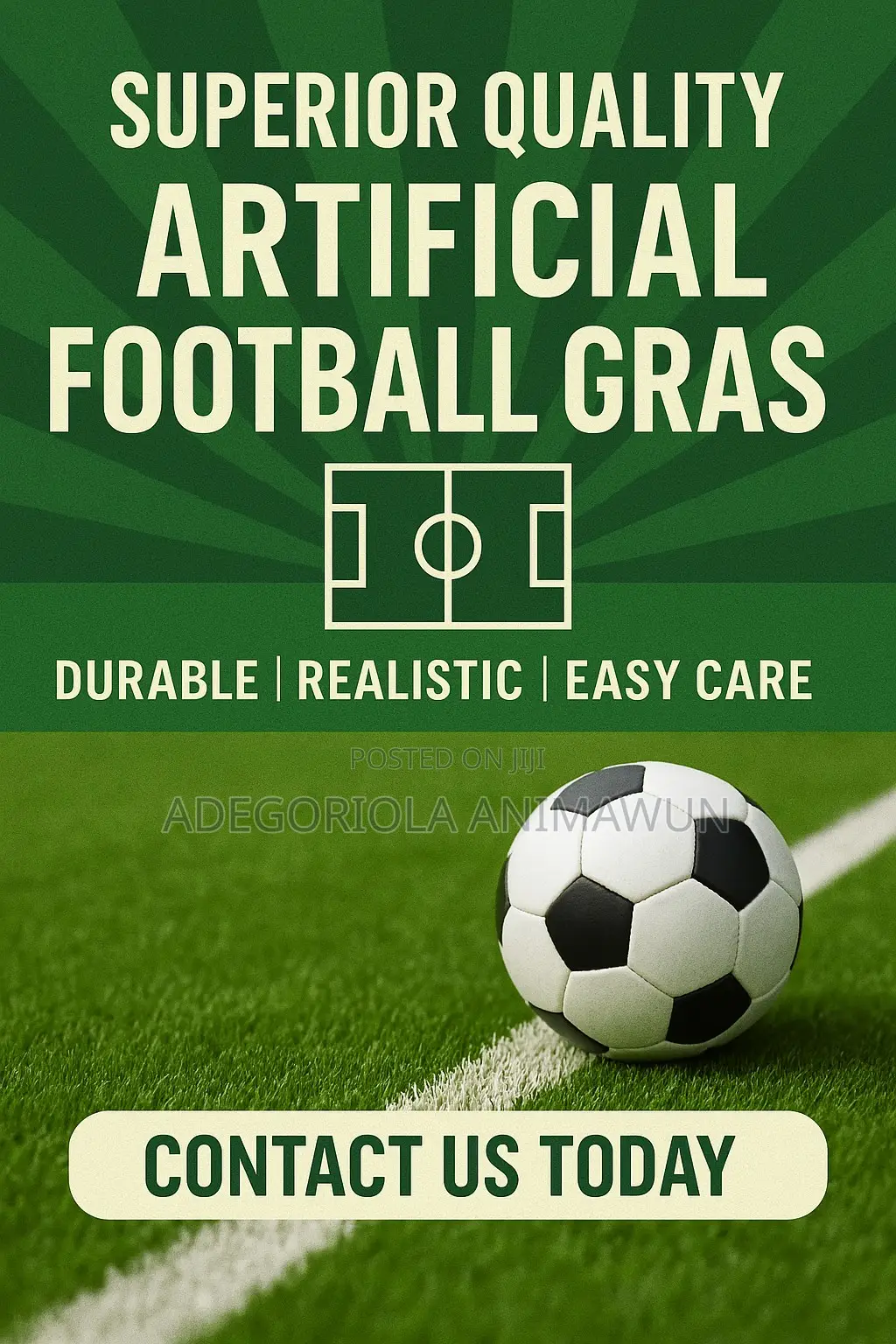 High-Quality Artificial Turf Available in Abuja – Wholesale Retail