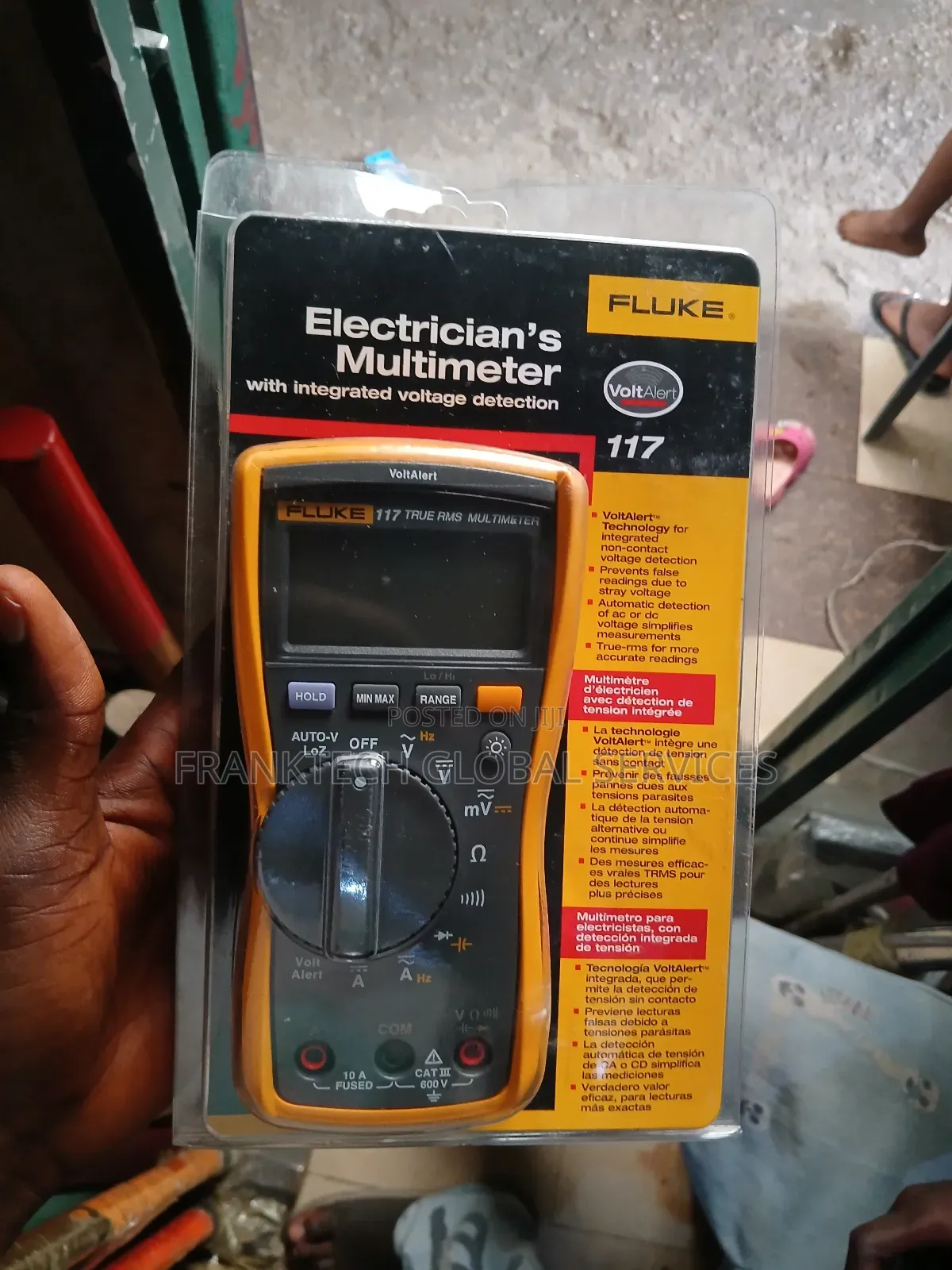 Industrial Fluke Electricians Multimeter 117