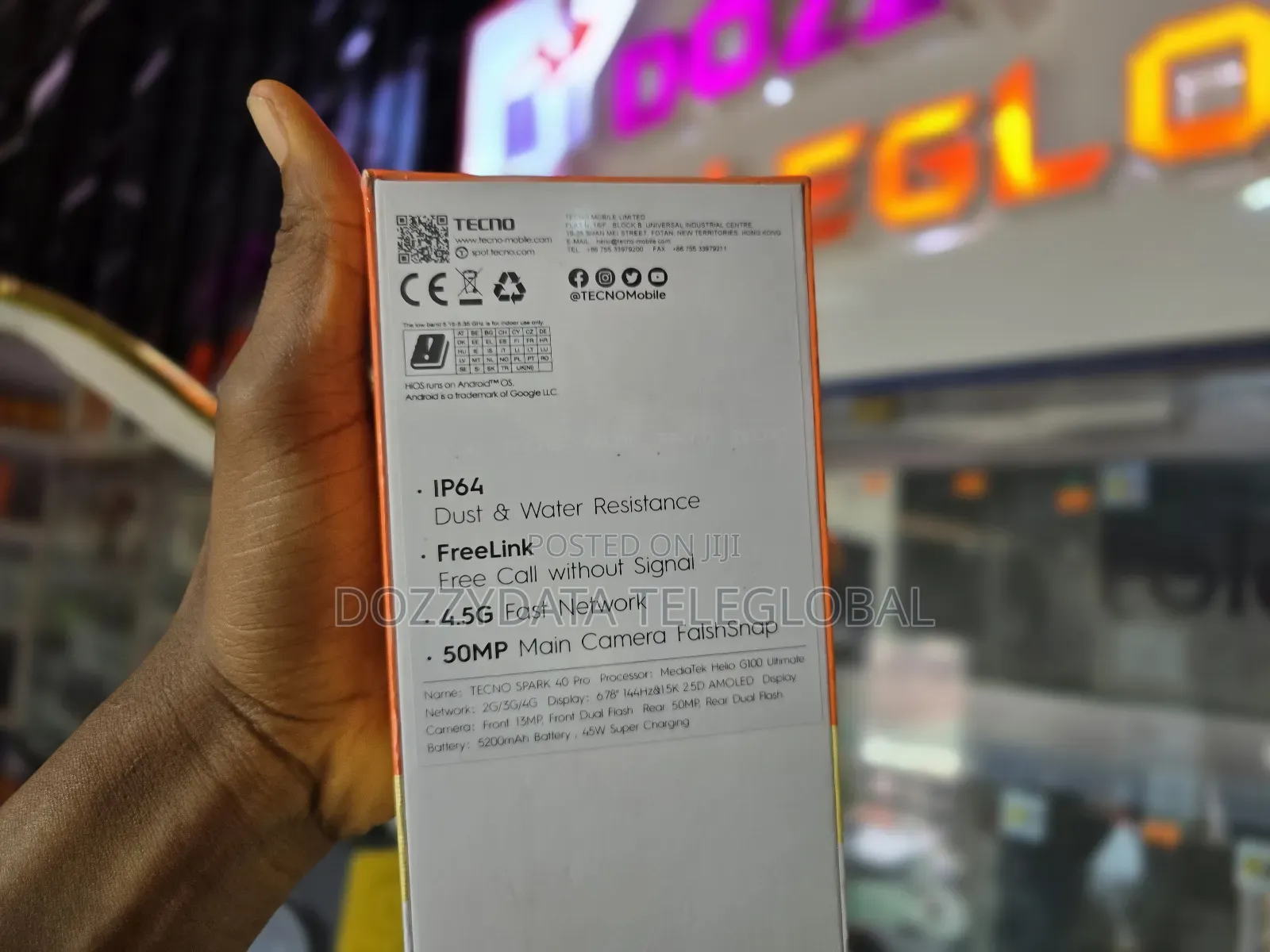New Tecno Spark 40 Pro 128 GB