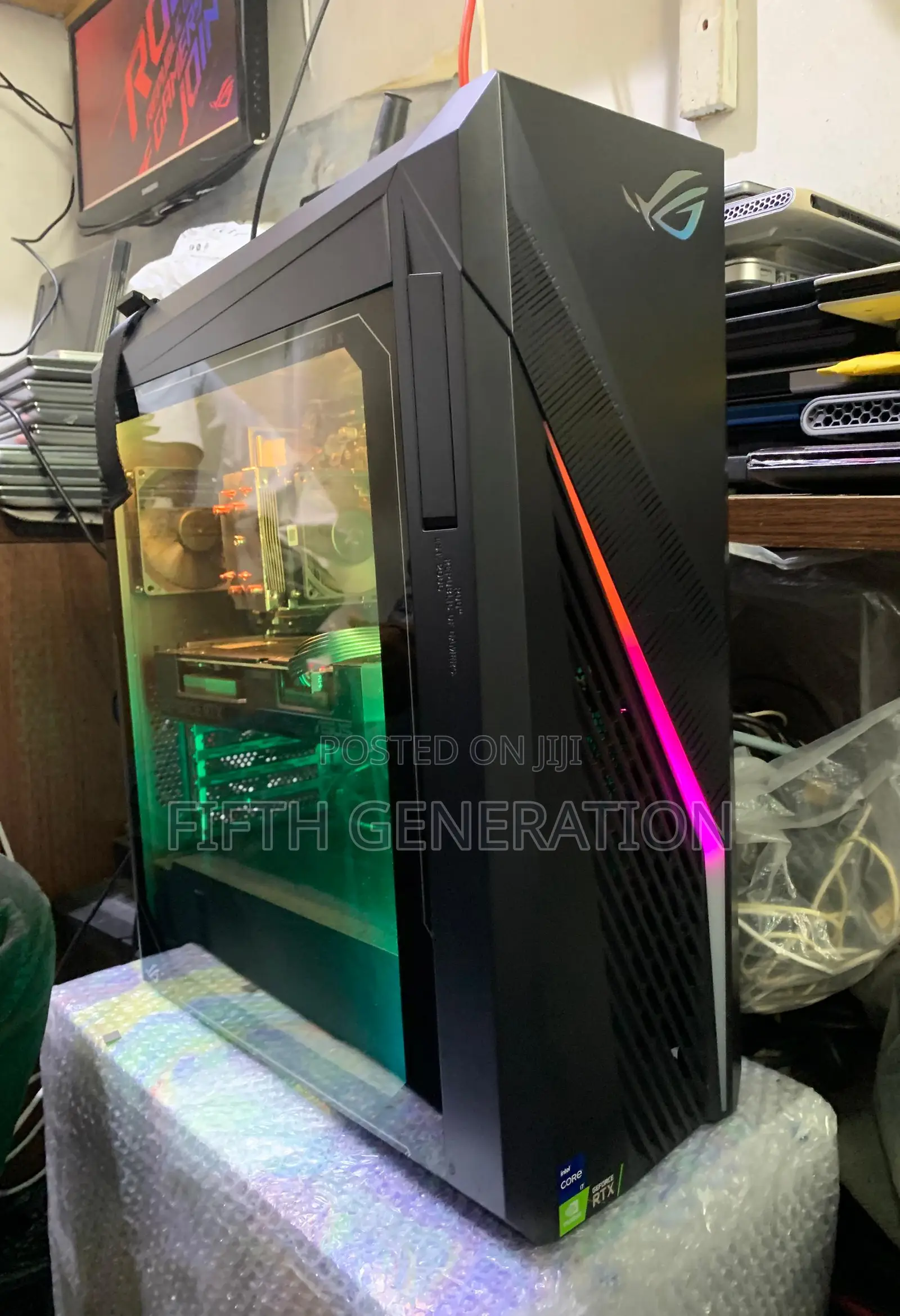 Desktop Computer Asus ROG STRIX GD30CI 32GB Intel Core i7 SSD 1T