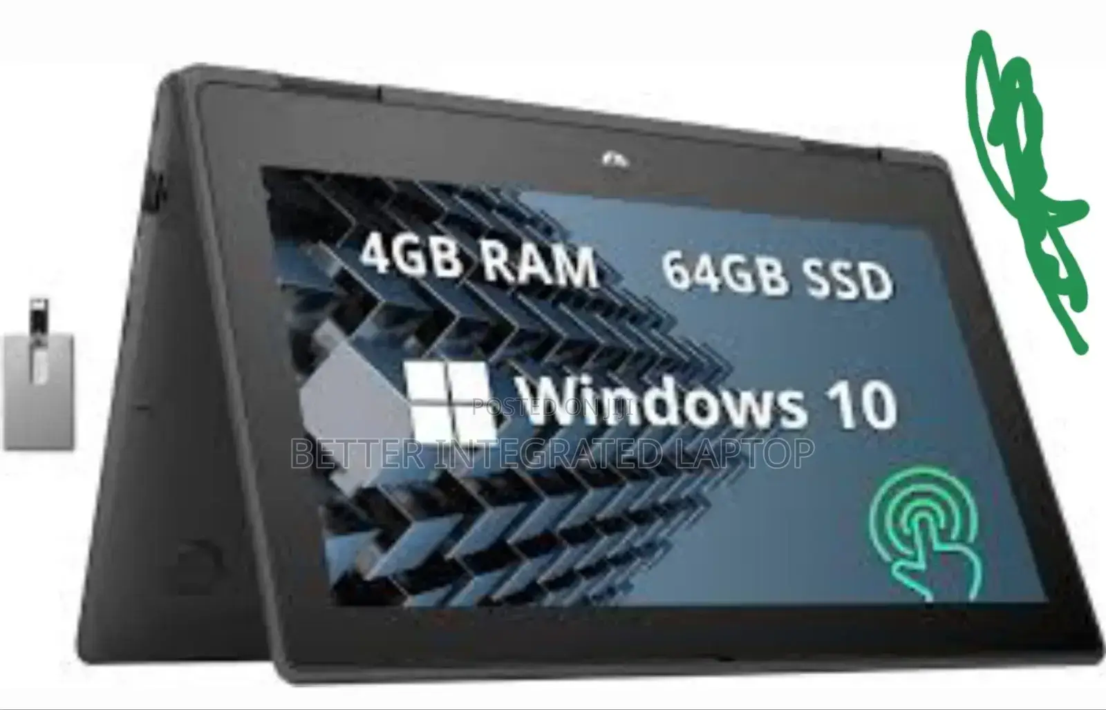 New Laptop HP ProBook X360 11 G5 EE 4GB Intel Celeron SSD 256GB