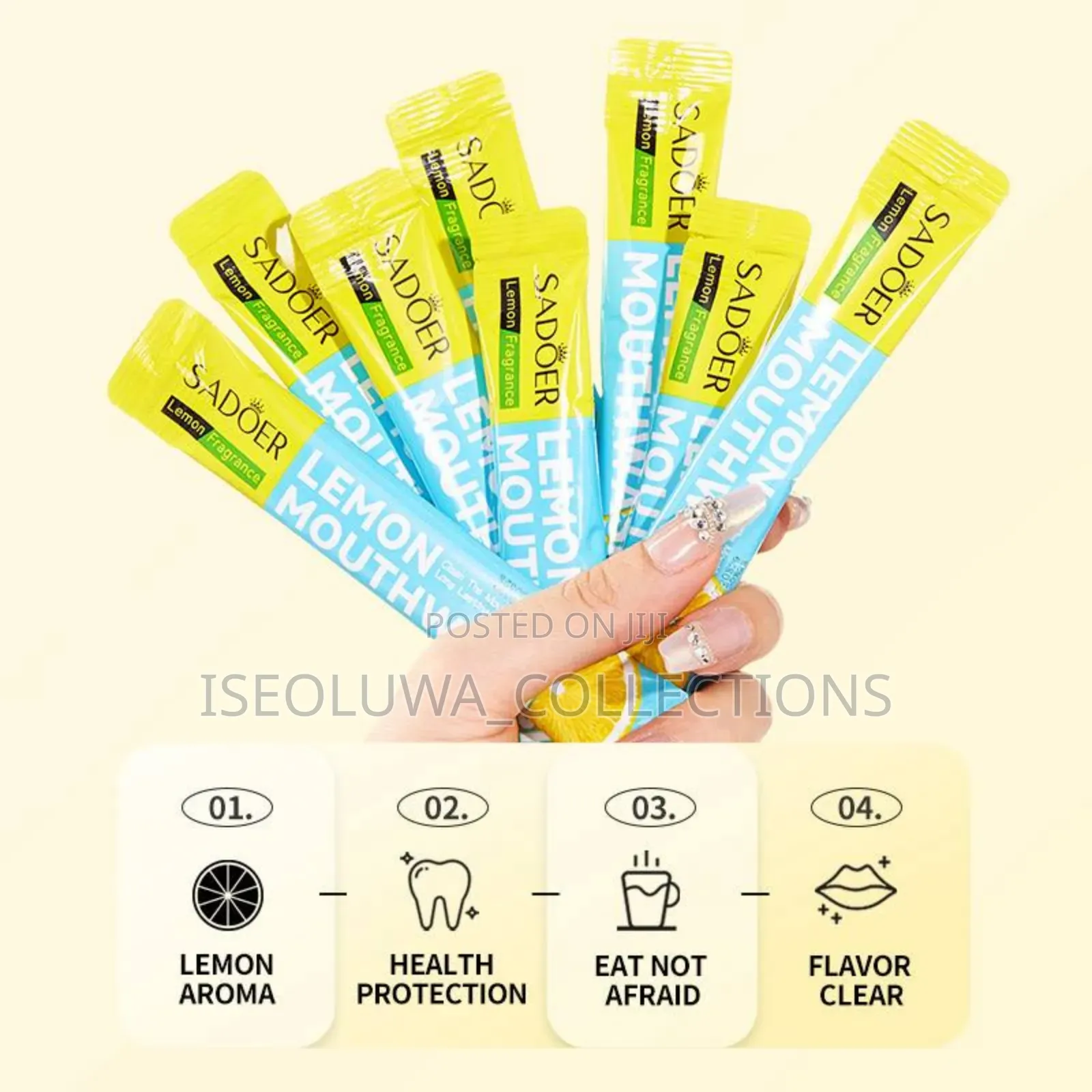 Sadoer Portable Mouthwash Sachets (20 Pcs)
