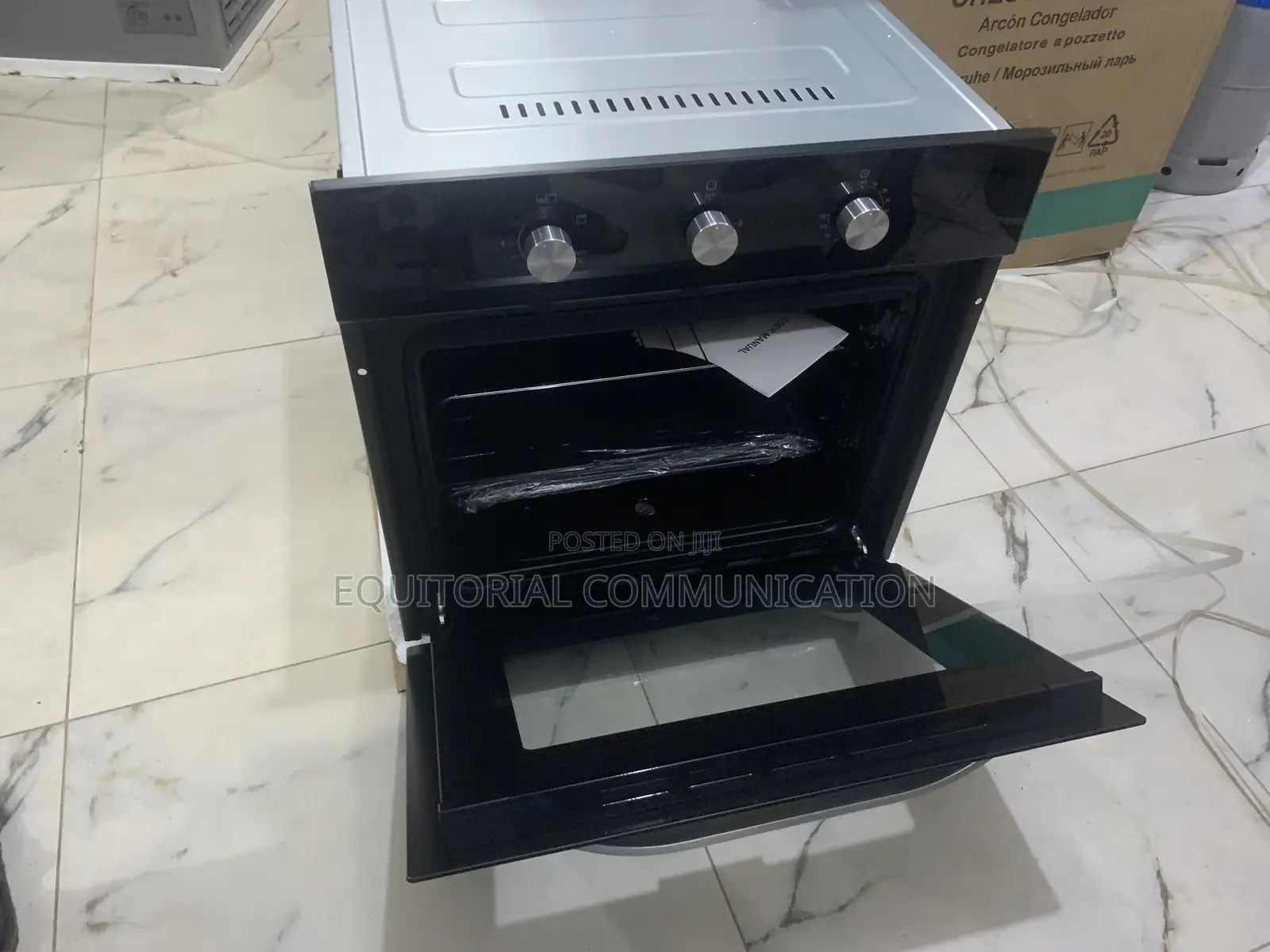 Homestar Dual‐Fuel Oven Hsqmb60‐Bk (Gas + Electric)